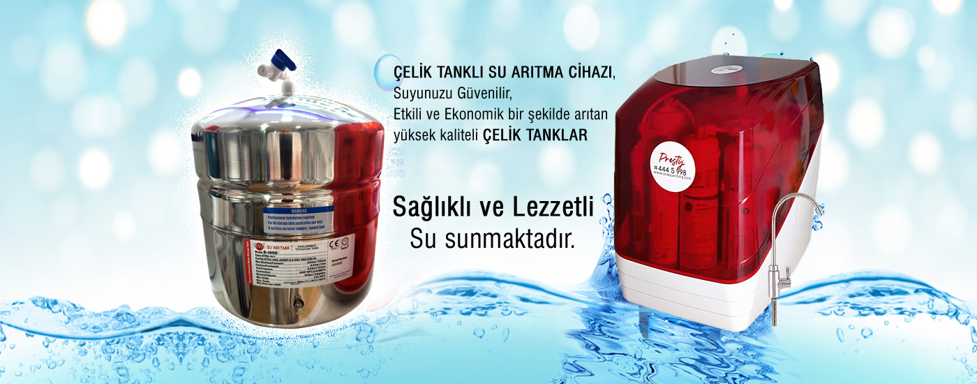 Çelik Tanklı Su Arıtma Cihazı